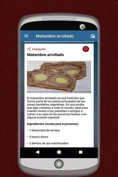 Recipes from Argentine Foods Screenshot 4