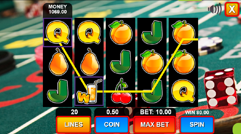 Fruit Summer Slots Machine Screenshot 3 