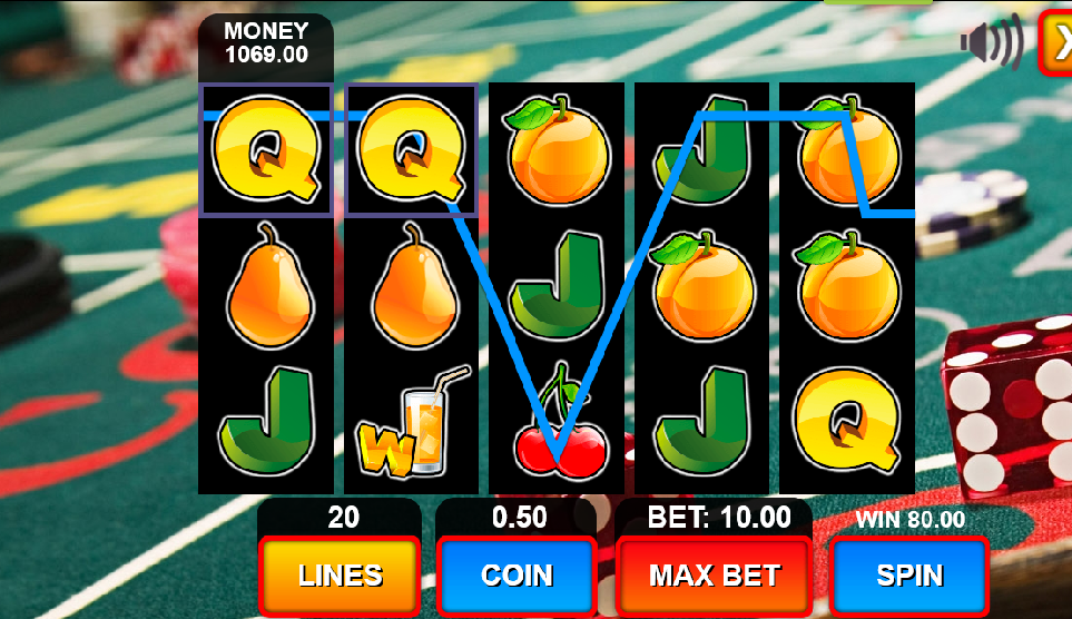 Fruit Summer Slots Machine Screenshot 4 