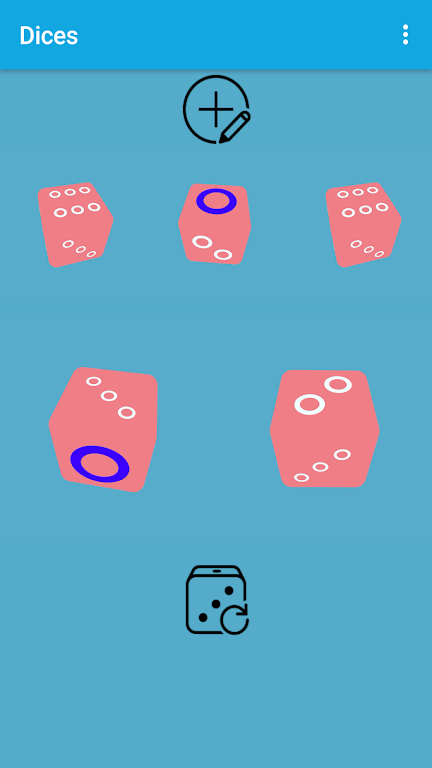 Virtual dice (One or more) Screenshot 3