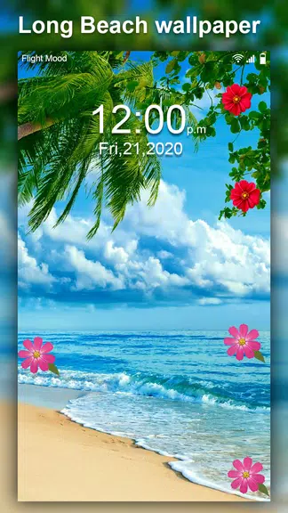 Long Beach Live Wallpaper HD Screenshot 1 