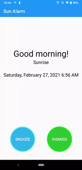 Sun Alarm Screenshot 4 