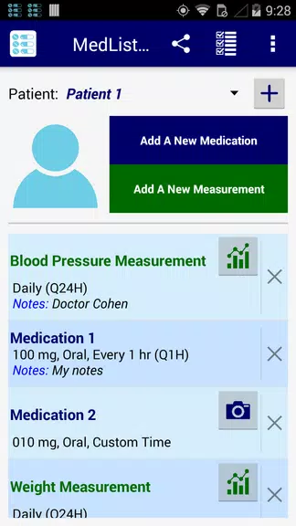 MedList Pro - Pill Reminder Screenshot 1 