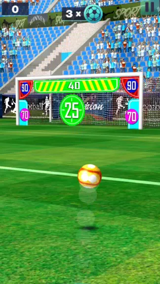 3D Freekick Football Game Screenshot 1