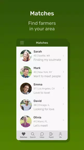 Farmers Dating Site App Screenshot 1