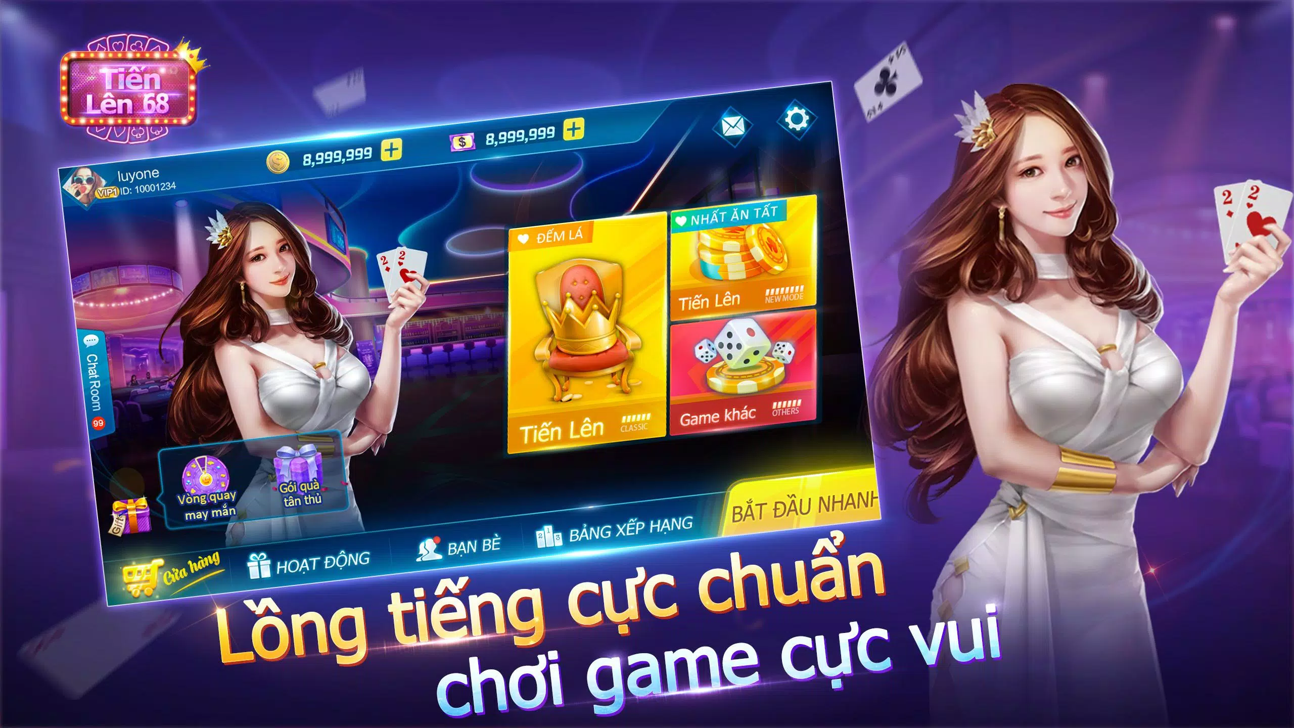 Tiến Lên Miền Nam 88-Poker bài phỏm Screenshot 3 