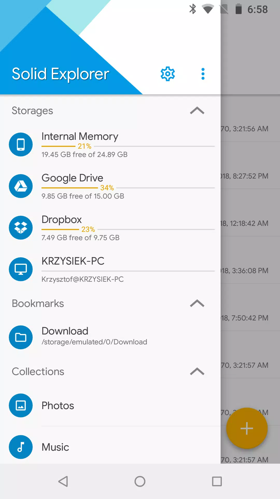 Solid Explorer File Manager Mod Screenshot 1