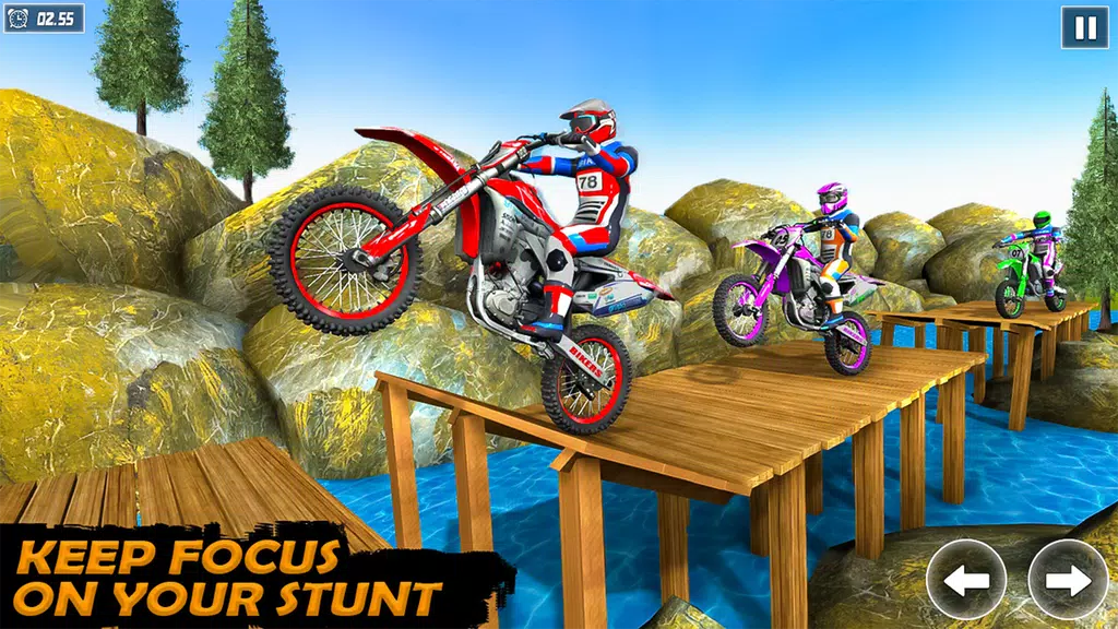 Motocross Dirt Bike Race Game Screenshot 1