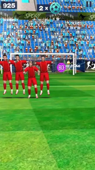 3D Freekick Football Game Screenshot 2