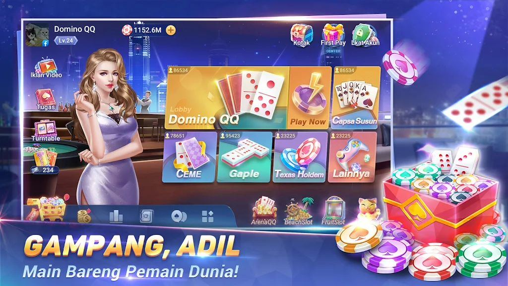 MVP Domino QiuQiu—Gaple Bandar Screenshot 1