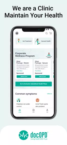 docOPD - Diagnosis to Cure Screenshot 2 