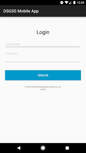 DSGSS Mobile App Screenshot 1 