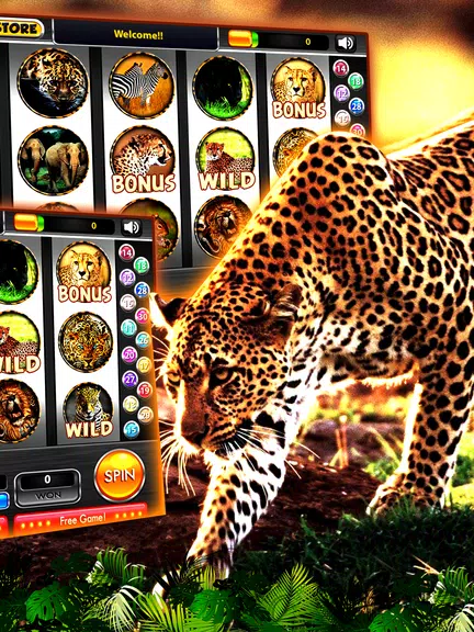 Cheetah Slots Safari Screenshot 3