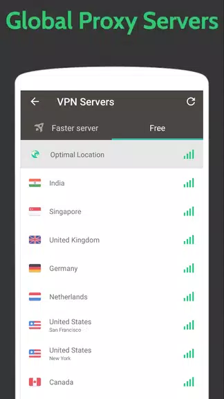 VPN Melo Lite - Unlimited Free & Fast Security Screenshot 2