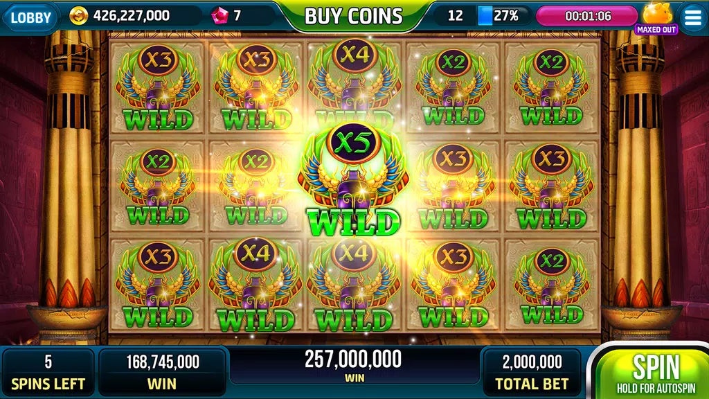 Gods of Las Vegas Slots Casino Screenshot 3 