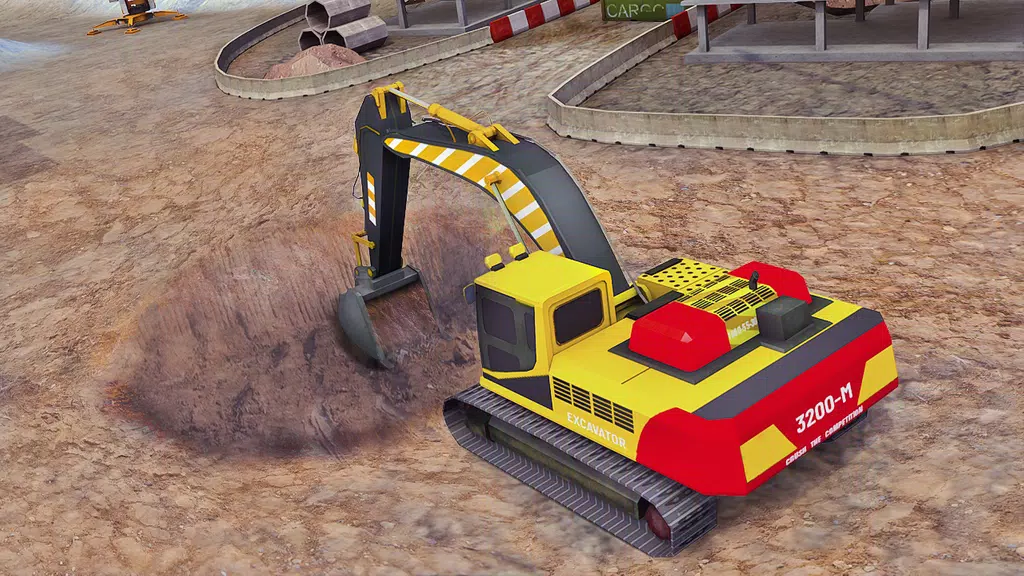 Excavator Crane Driving Sim Screenshot 3 