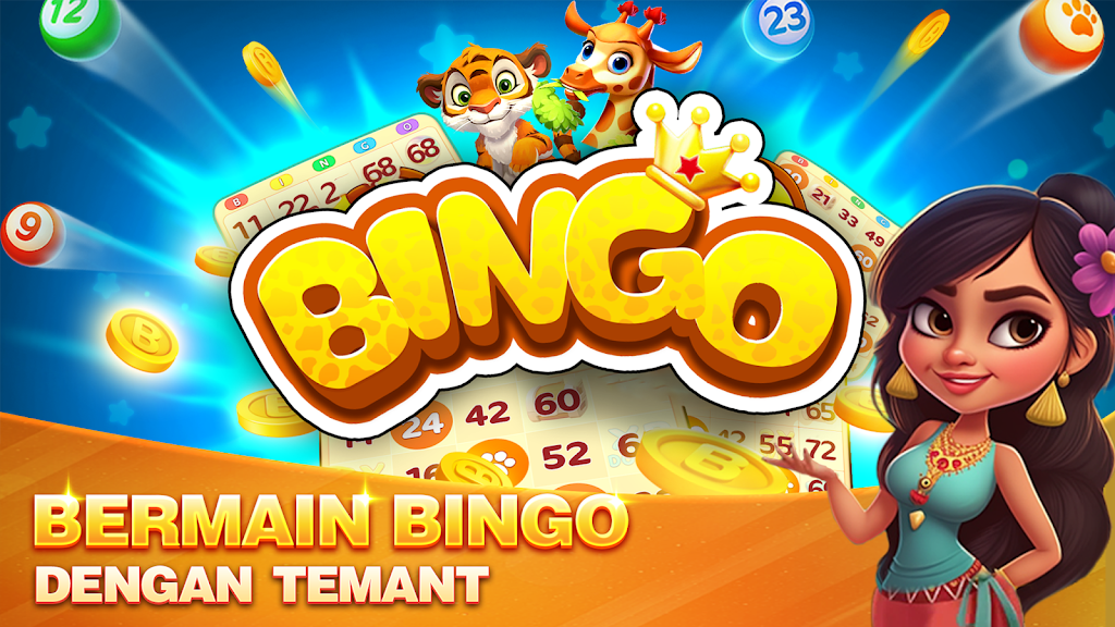 Lucky Wild Bingo Slots Game Screenshot 1