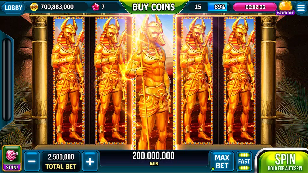 Gods of Las Vegas Slots Casino Screenshot 2 