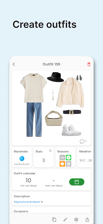 GetWardrobe Outfit Maker Screenshot 1 