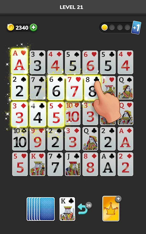 Solitaire 3D - Tripeaks Puzzle Screenshot 3