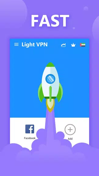 Light VPN-Fast, Safe,Free Screenshot 1