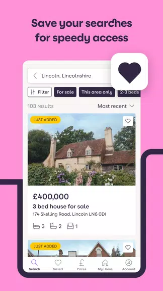 Zoopla home property search UK Screenshot 3