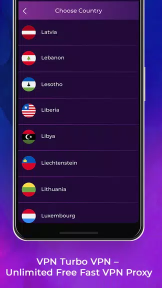 VPN Turbo VPN – Unlimited Free Fast VPN Proxy Screenshot 4