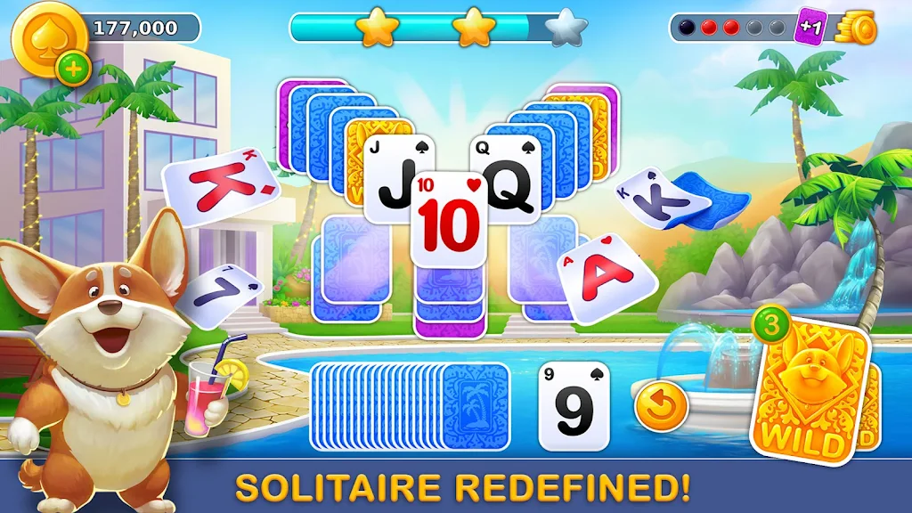 Seaside Solitaire: Сard Games Screenshot 1