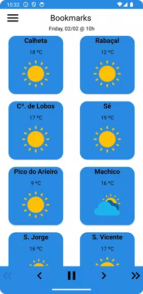 MadeiraWeather Screenshot 3 