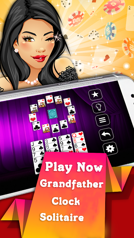 Grandfather For Solitaire Screenshot 2