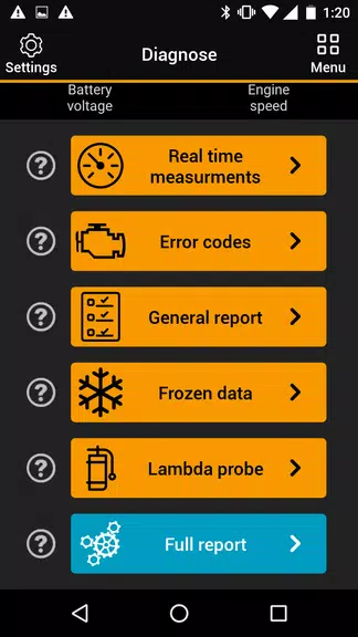 OBDclick Car Scanner OBD2 ELM Screenshot 1 