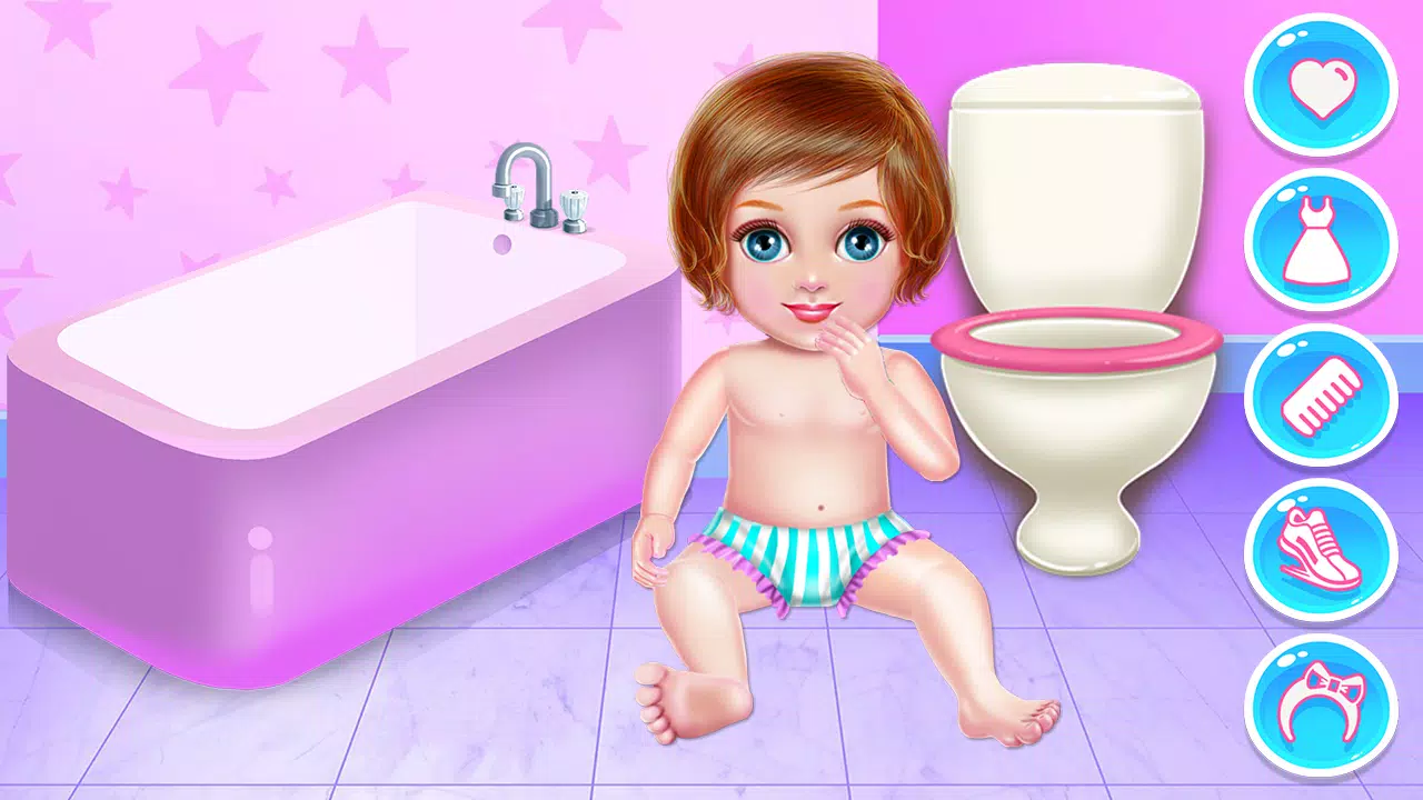 Crazy Little Girl Nanny Care Screenshot 1