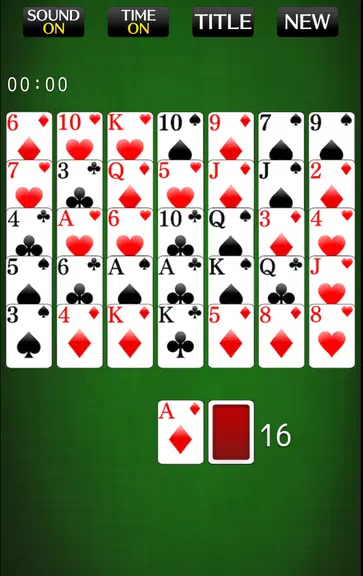 Golf Solitaire [card game] Screenshot 2 