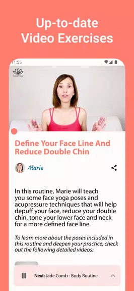 Face Yoga Exercise - Faceauty Screenshot 3 