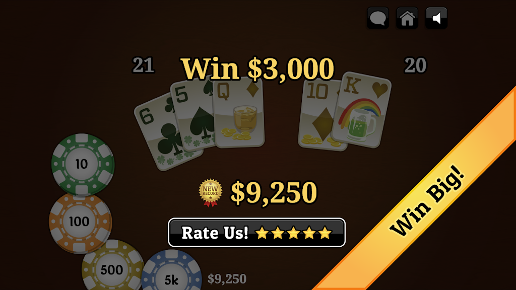 St. Patrick's Day Blackjack Screenshot 3 