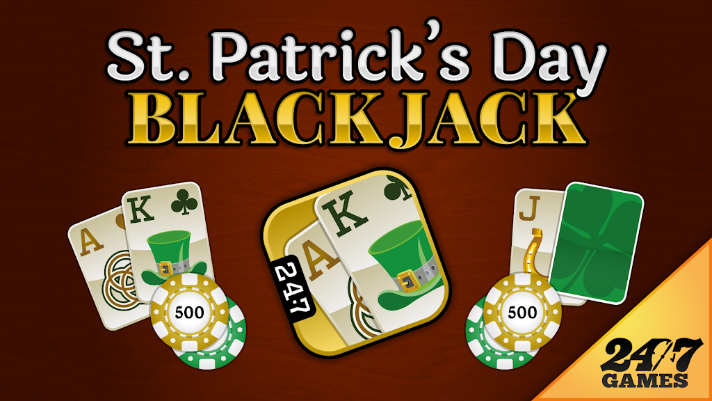 St. Patrick's Day Blackjack Screenshot 1 