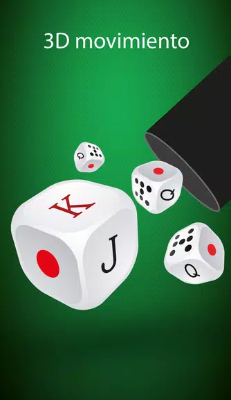 3D dice: dice game Screenshot 2