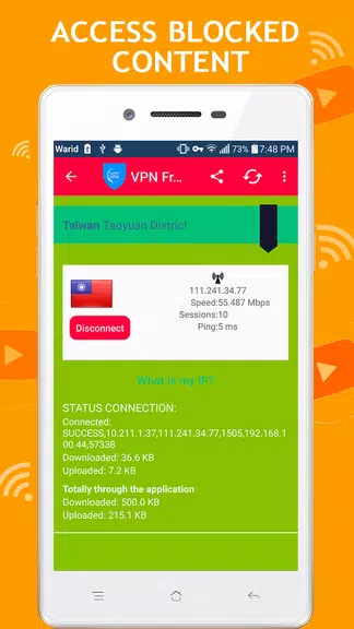 Super VPN Hotspot – VPN Private (Totally Free) Screenshot 1