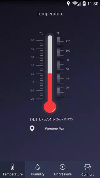 Thermometer - Hygrometer Screenshot 1 