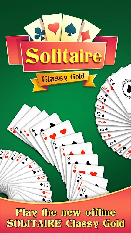 Solitaire Classy Gold Screenshot 1 