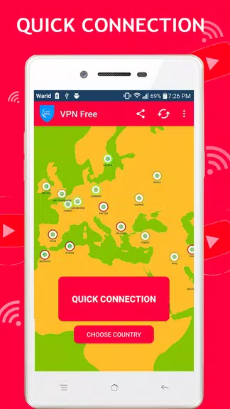 Super VPN Hotspot – VPN Private (Totally Free) Screenshot 2