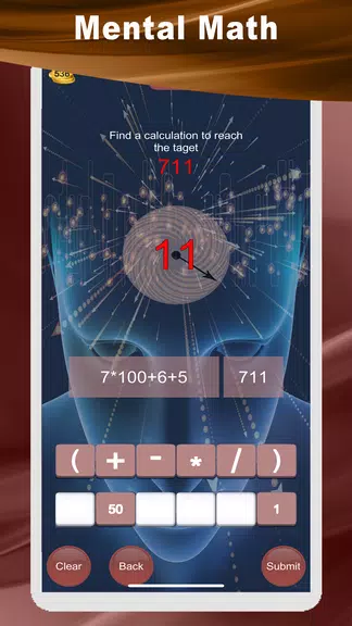 Number Scramble - Mental Math Screenshot 1