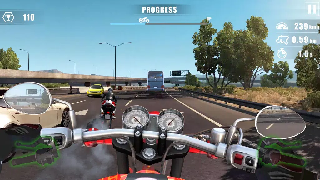 Moto Bike Race : Driving Car Screenshot 3