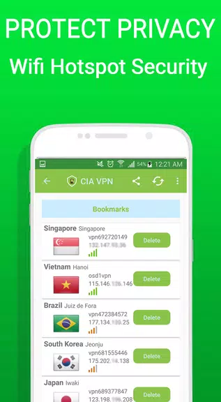CIA VPN:Super Master Speed VPN - free for android Screenshot 2