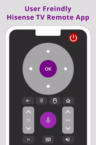 Hisense TV Remote Screenshot 1