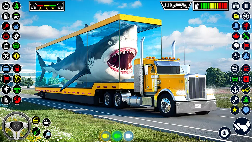 Sea Animal Transport Truck Sim Screenshot 1 