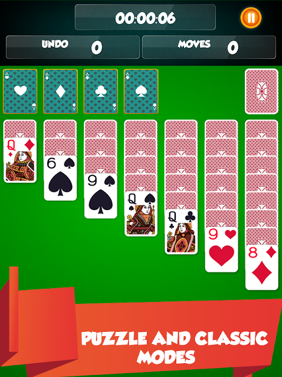 classic solitaire: Klondike by tatawind Screenshot 3