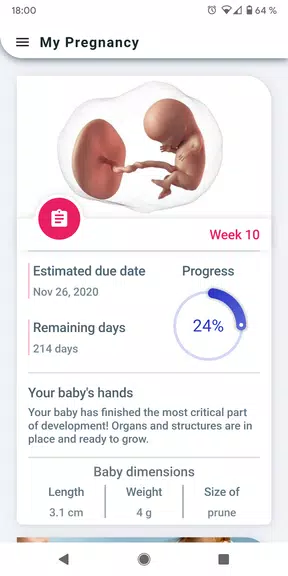 My Pregnancy - Week by Week Screenshot 1 