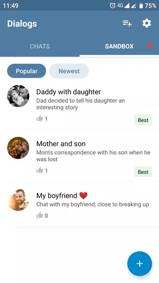 Fake Chat Story Messenger Screenshot 3