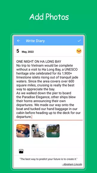 Daily Diary - Diary with lock Screenshot 2